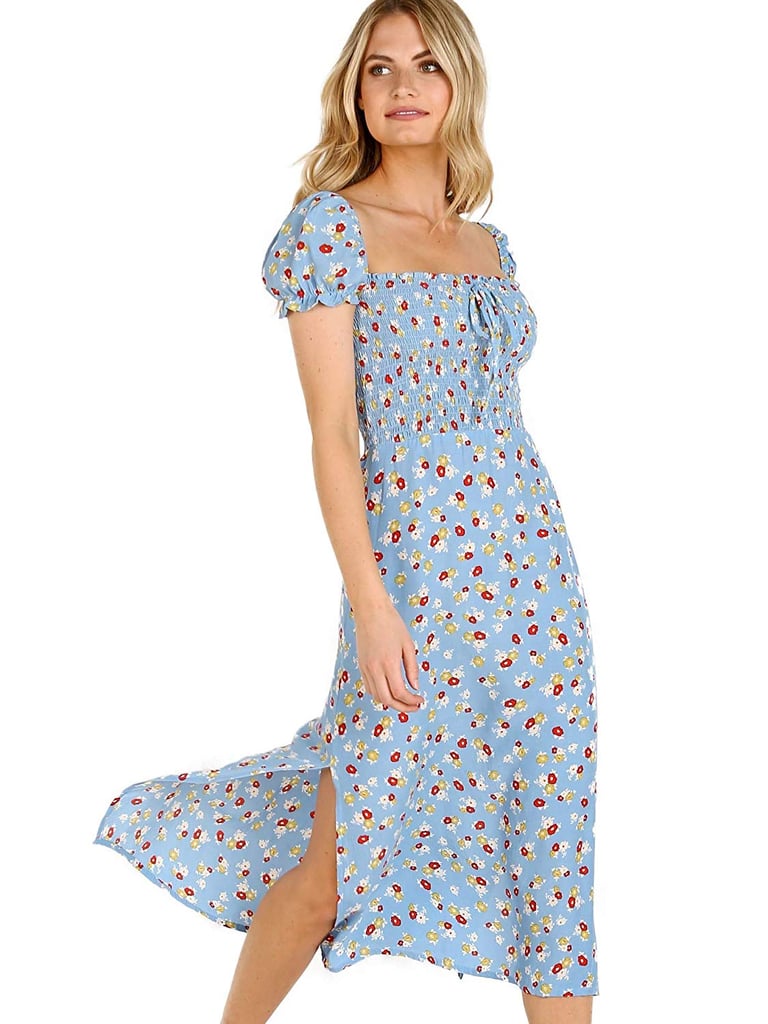 Faithfull The Brand Women s Castilo Midi Dress Amazon s Holiday
