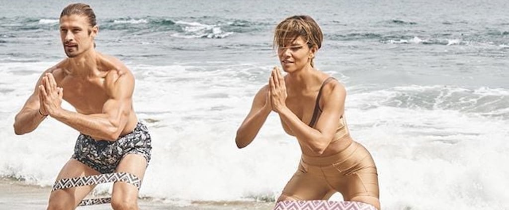 Halle Berry's Resistance-Band Strength Exercises