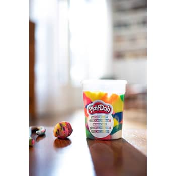 Here's something that'll spice up your Play-Doh can storage #parents #