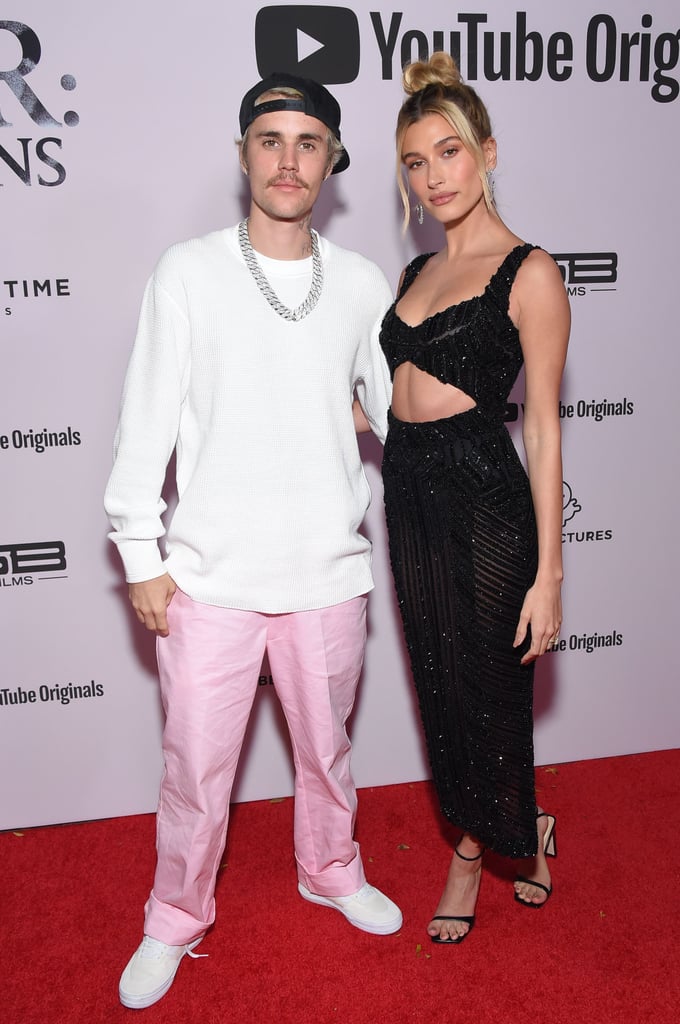 Justin and Hailey Bieber at the Seasons Premiere