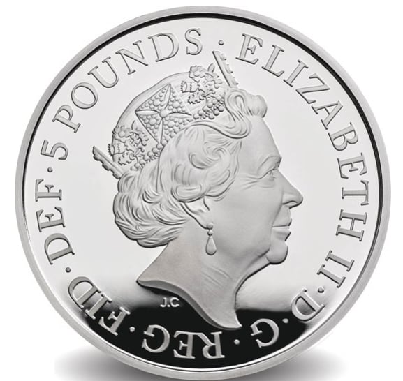 The Royal Wedding 2018 UK £5 Silver Proof Coin (£82.50)