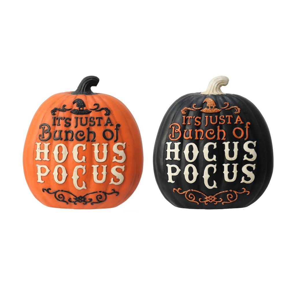 Assorted Hocus Pocus Pumpkin Accents