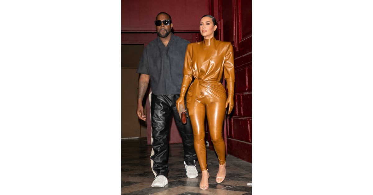Kanye West and Kim Kardashian at the Sunday Service at Paris Fashion Week  Fall 2020, Your Guide to What A-List Celebrities Are Wearing to 2020's  Fall Fashion Week