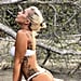 Lady Gaga White Thong Bikini