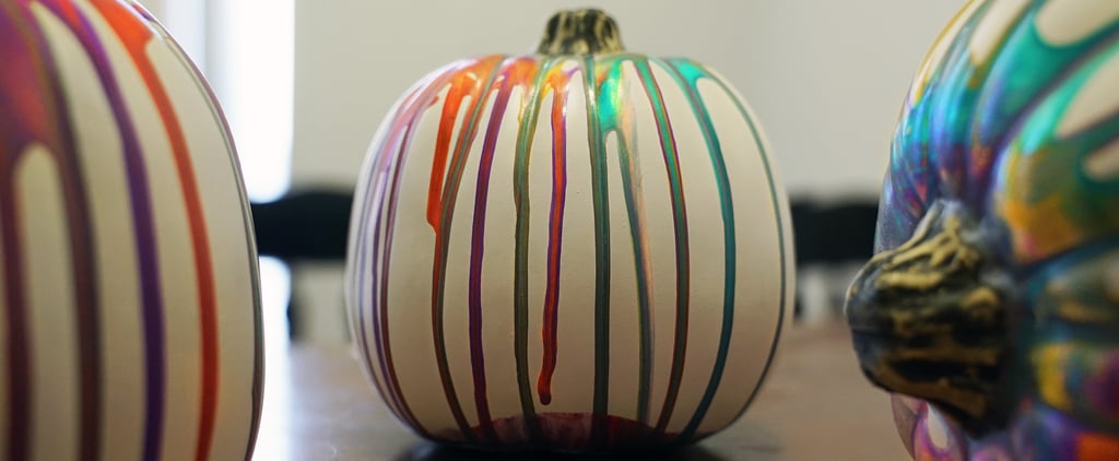 How to Make a Marbled Pumpkin With Paint
