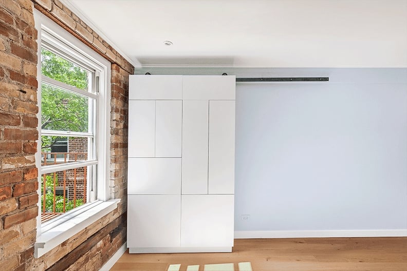 Moveable Bedroom Closet