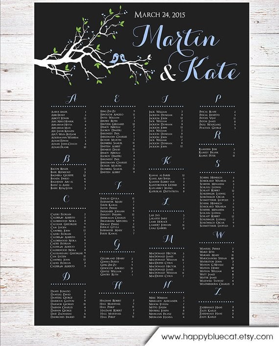 Spring Tree Reception Poster