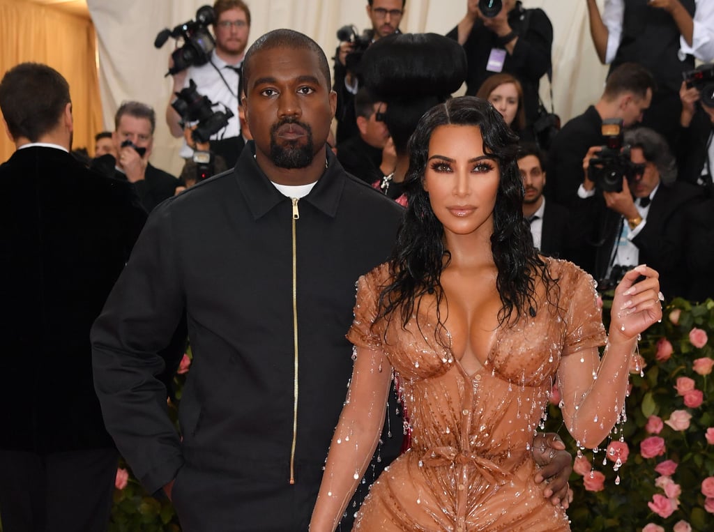 Kim Kardashian and Kanye West at the 2019 Met Gala