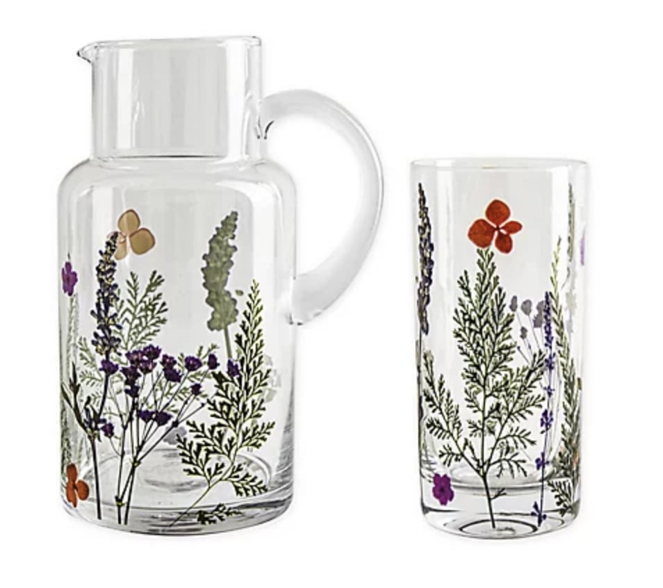 Bee & Willow Charlotte Floral Drinkware Collection