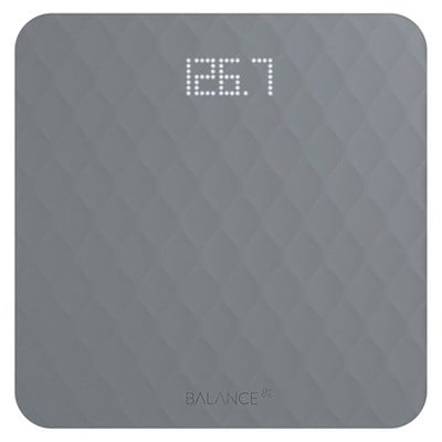 Designer Bathroom Scale With Textured Silicone Cover