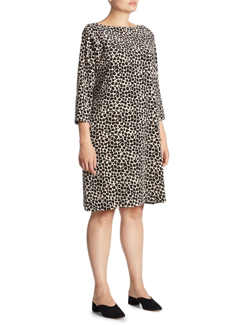 Joan Vass Leopard Print Dress