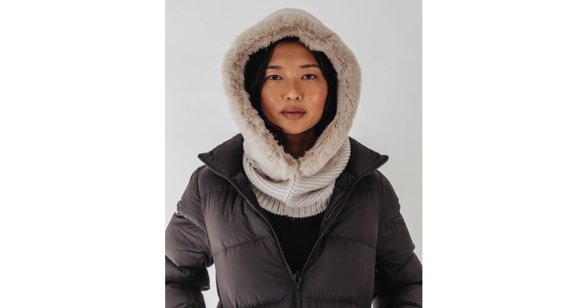 Echo Dramatic Oversized Faux Fur Balaclava Balaclava Fashion Trend