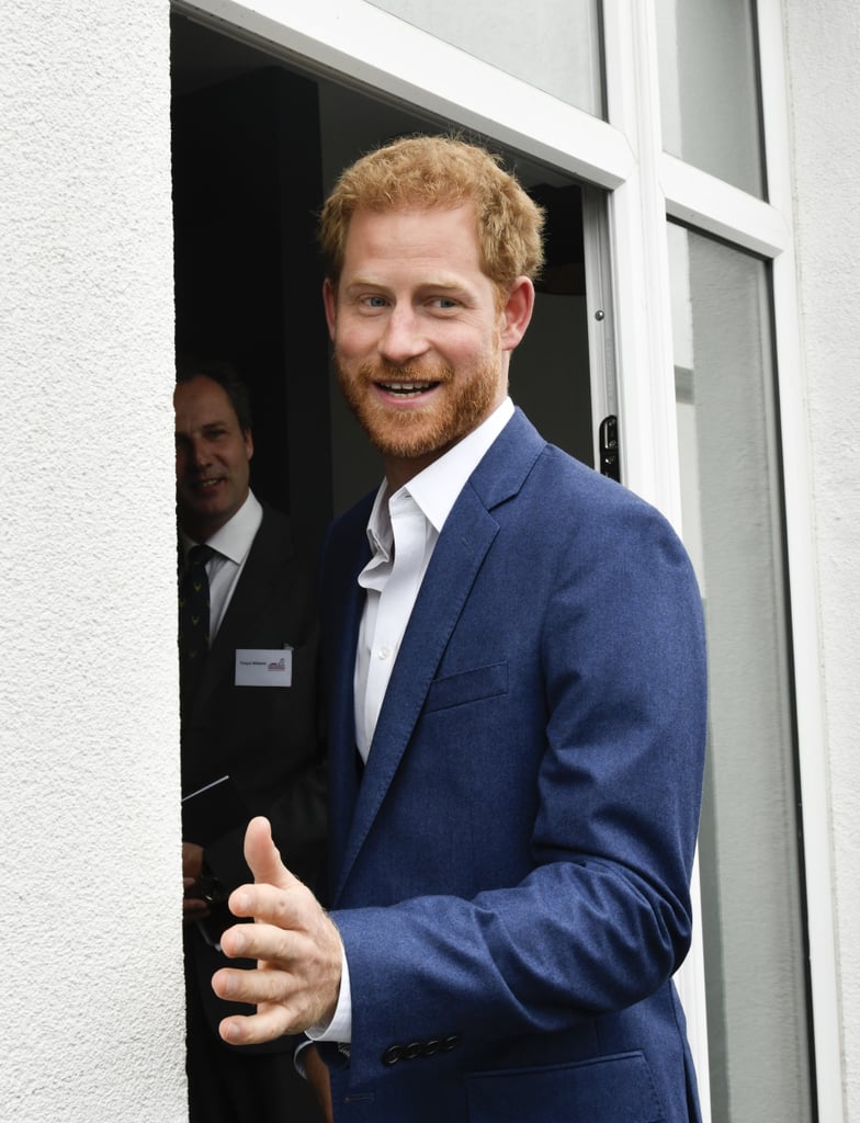 Prince Harry in Manchester, England, September 2017