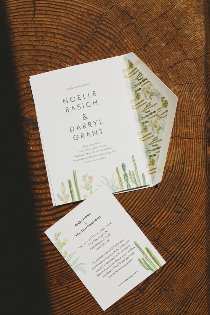 Trendy Palm Springs Wedding