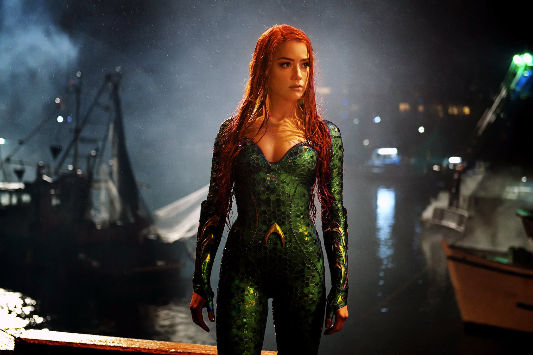 AQUAMAN, Amber Heard as Mera, 2018. ph: Jasin Boland/  Warner Bros./courtesy Everett Collection