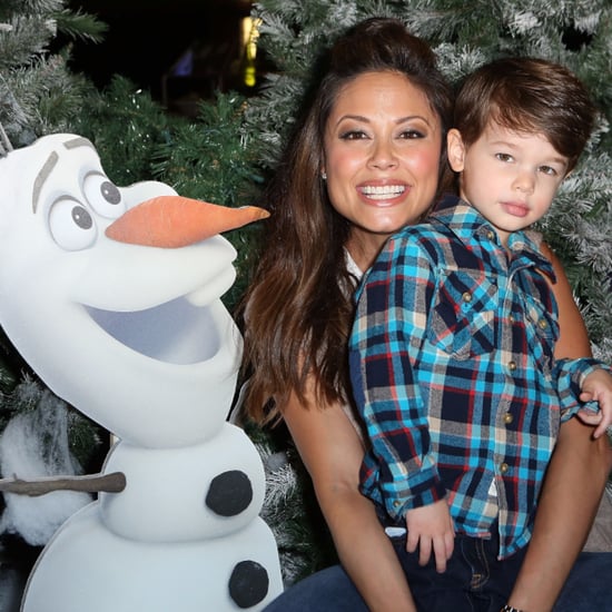 Vanessa Lachey and Son at Frozen on Ice December 2015