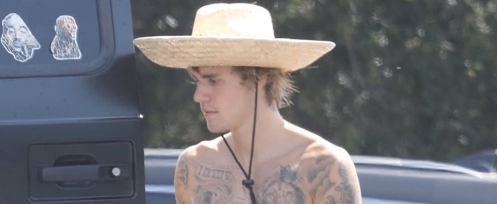 Justin Bieber Hiking Shirtless in Malibu April 2018