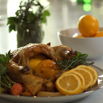 Day One: Lemony Roast Chicken