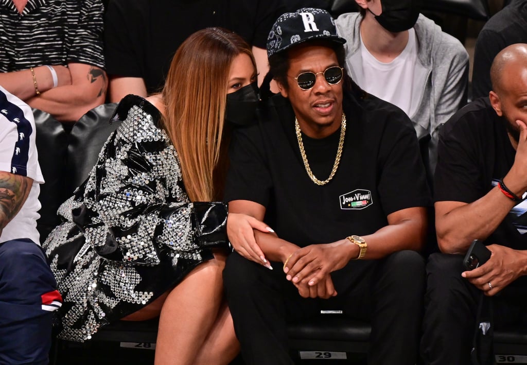 Beyoncé Wears David Koma Outfit to Nets Game With JAY-Z