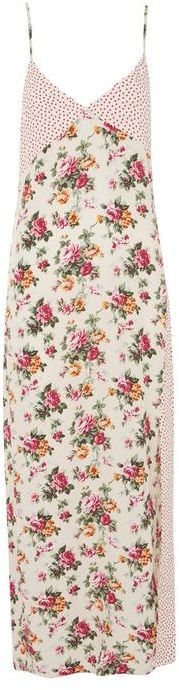 A mixed-print slip ($60) that's the definition of Summer dressing.