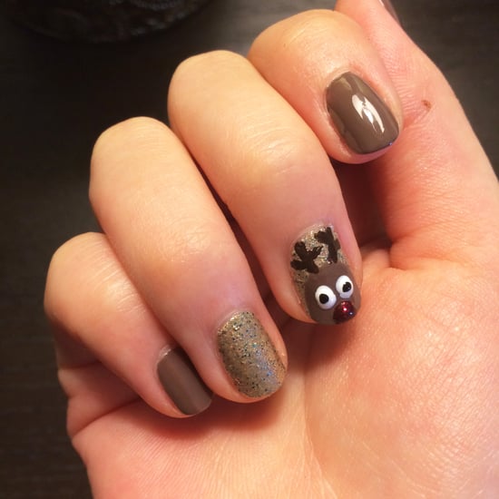Reindeer Nail Art