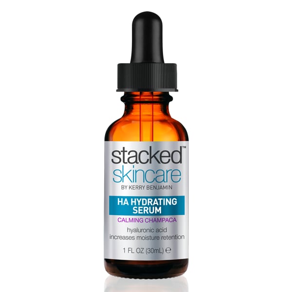 Stacked Skincare HA Hydrating Serum in Calming Champaca Stacked Skincare HA Hydrating Serum in Calming Champaca