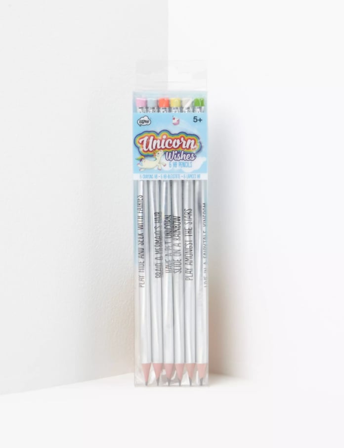 Unicorn Holographic Pencil Set