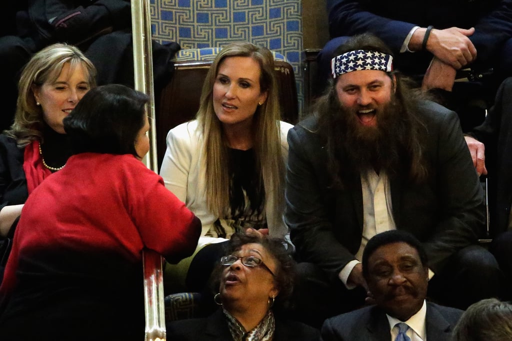 Duck Dynasty Star at State of the Union