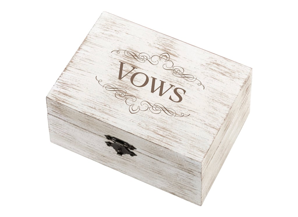 Lillian Rose Wedding Vow Box Unique Wedding Gifts Under 50