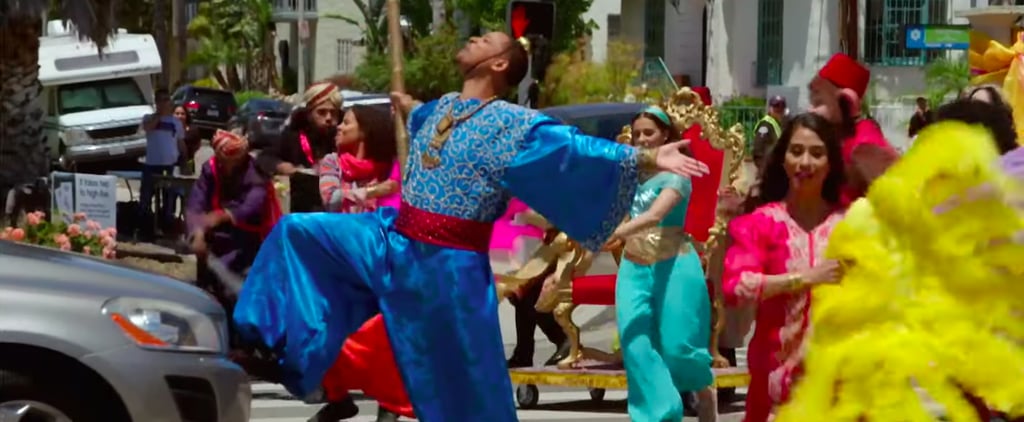 James Corden Crosswalk Musical With Cast of Aladdin Video