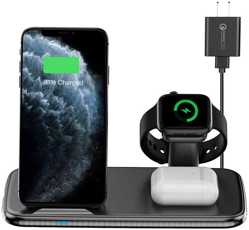 A 3-in-1 Device Charging Station: Intoval Wireless Charging Station