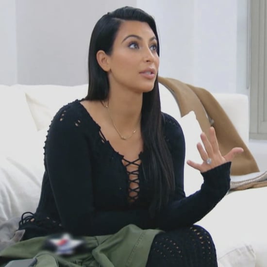 Kim Kardashian Cries Before Bruce Jenner's Interview | Video