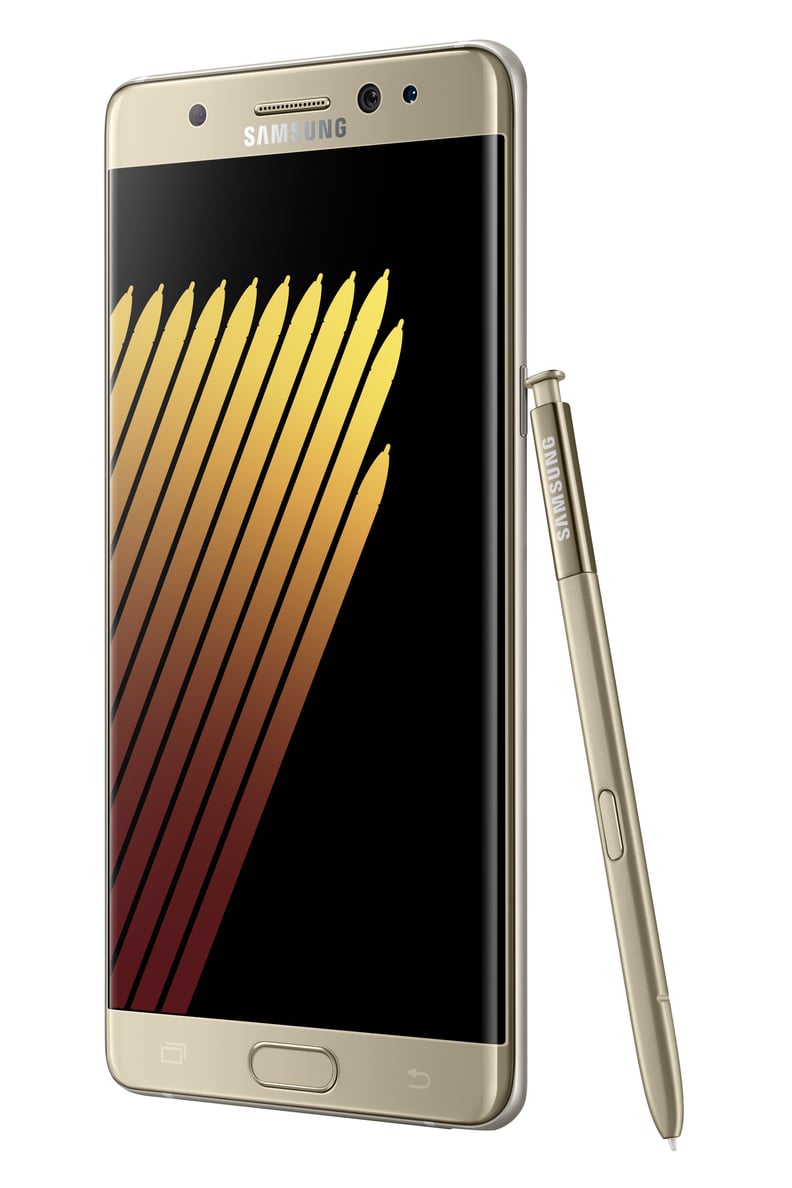 The Gold Platinum Galaxy Note 7 (available only internationally)