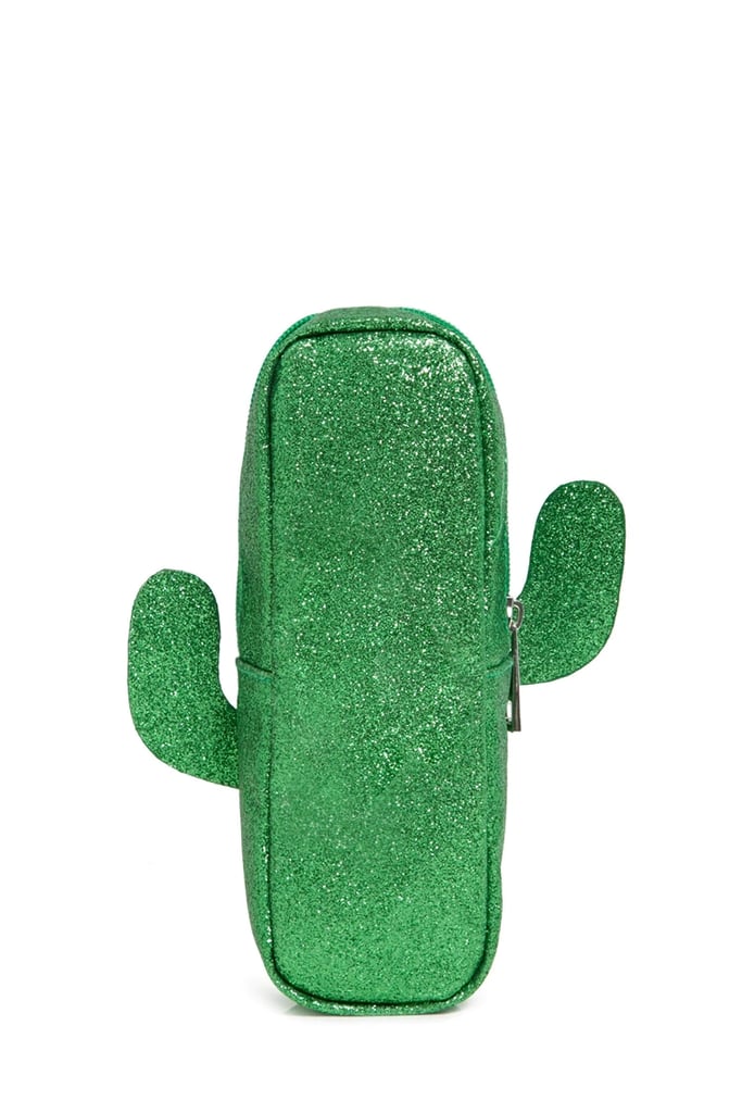 Glitter Cactus Makeup Bag ($8)