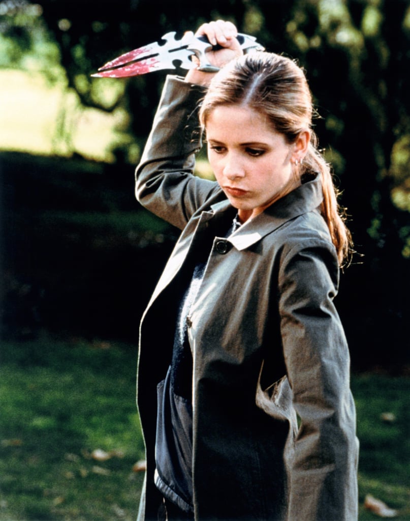 Buffy's penchant for leather also included a collection of jackets.