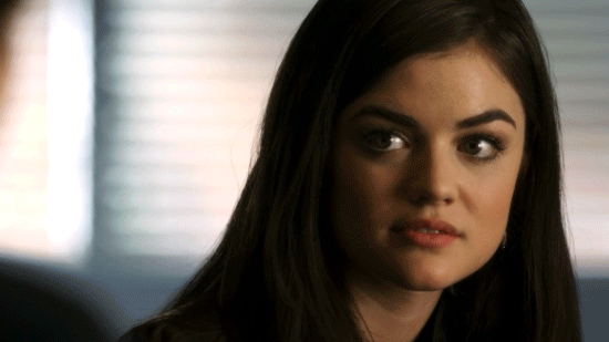 Aria Montgomery (Lucy Hale) — Then