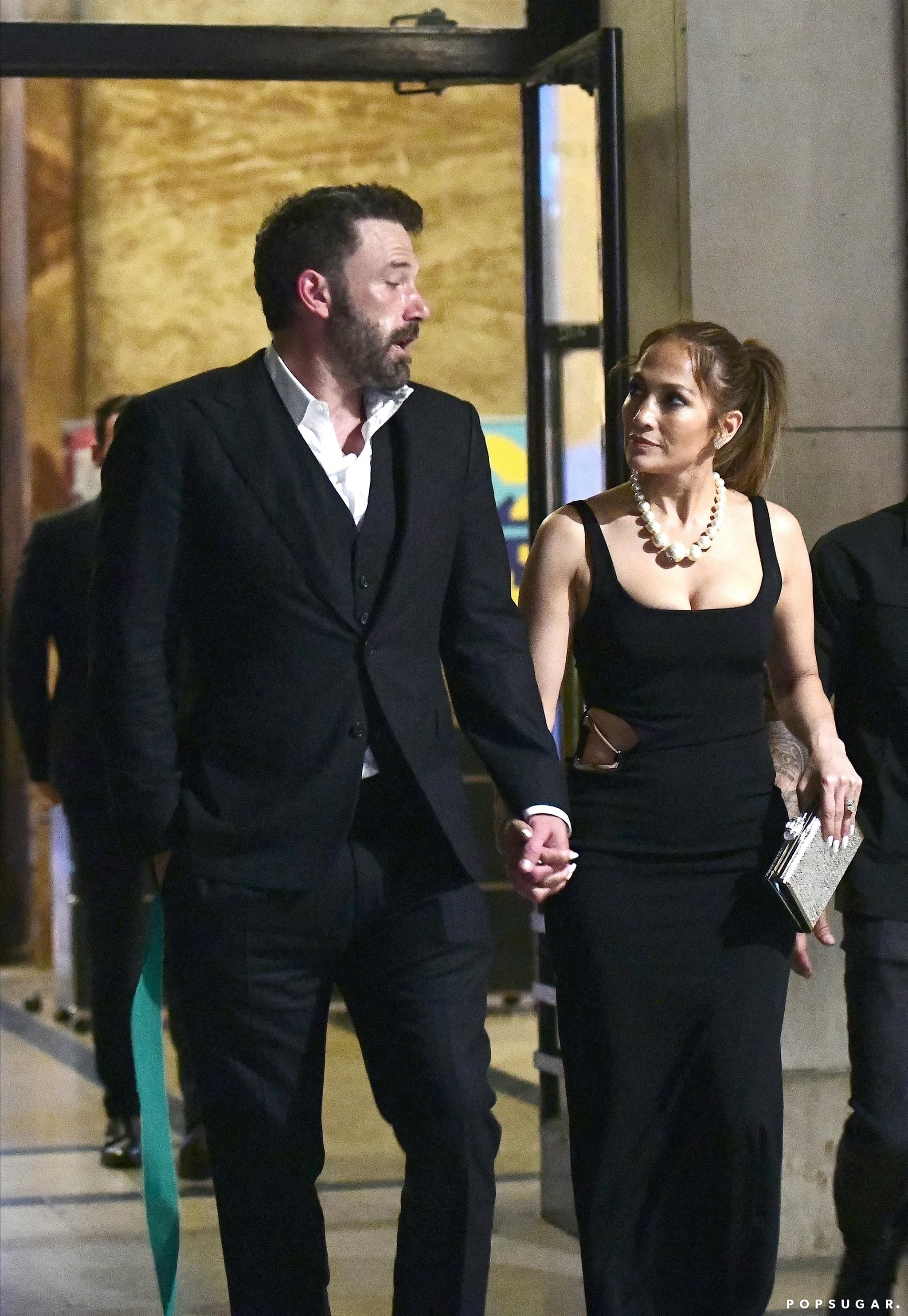 Jennifer Lopez s Black Cutout Birthday Dress POPSUGAR Fashion UK