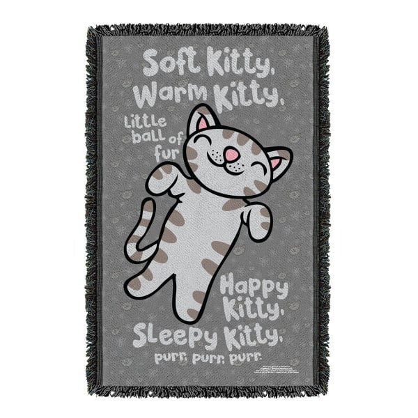 Soft Kitty Throw Blanket