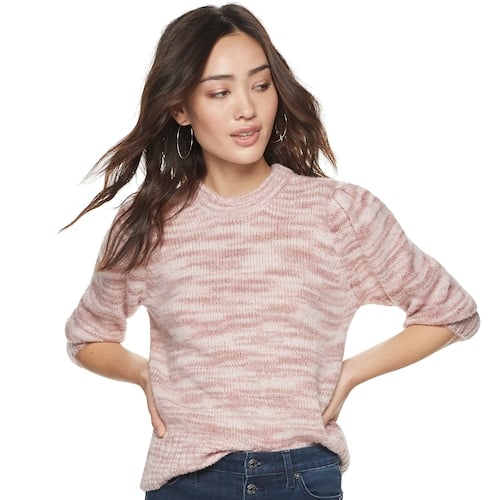 POPSUGAR Puff-Sleeve Sweater