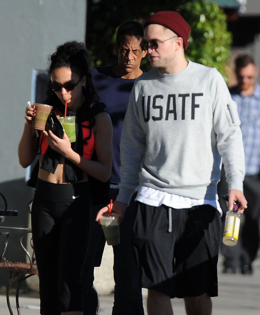 Robert Pattinson Touches FKA Twigs's Butt | Pictures