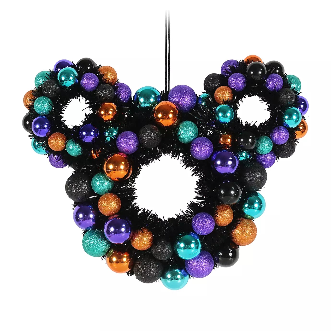 Mickey Mouse Halloween Wreath 2022 Disney Halloween Wreaths That Are Both Spooky And Cute Popsugar Home