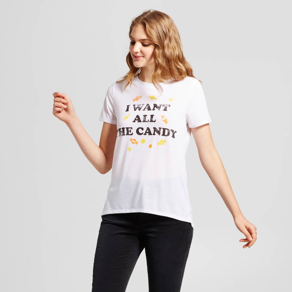 Modern Lux I Want All the Candy Graphic TShirt Target Halloween
