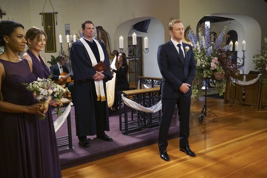 Grey's Anatomy Amelia and Owen's Wedding Pictures