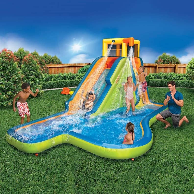 Inflatable water slide sales kohls