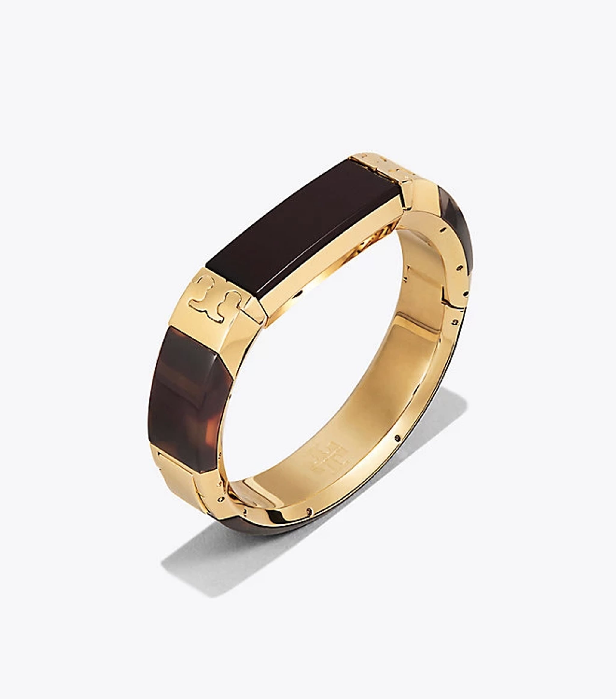 Tortoise/Tory Gold | Fitbit Alta Owners: Tory Burch Bracelets Have Arrived  (and They're Gorgeous) | POPSUGAR Fitness Photo 2