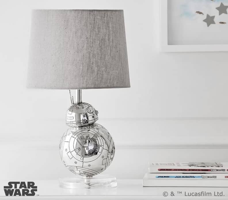 Pottery barn sales r2d2 lamp