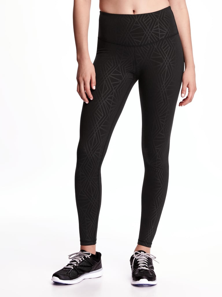 Old Navy Go-Dry High-Rise Printed Compression Legging | Affordable ...