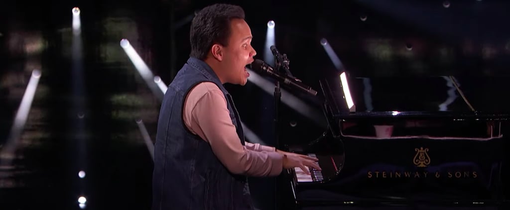 Kodi Lee Sings You Are The Reason On America S Got Talent Popsugar Entertainment
