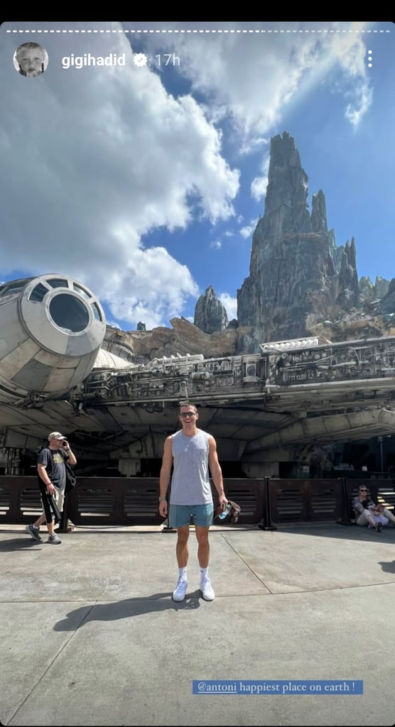 Gigi Hadid's 28th Birthday Celebration at Disney Photos