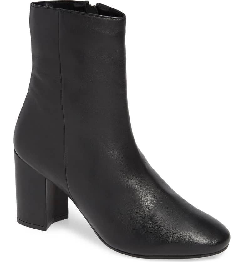 Topshop Elise Leather Bootie